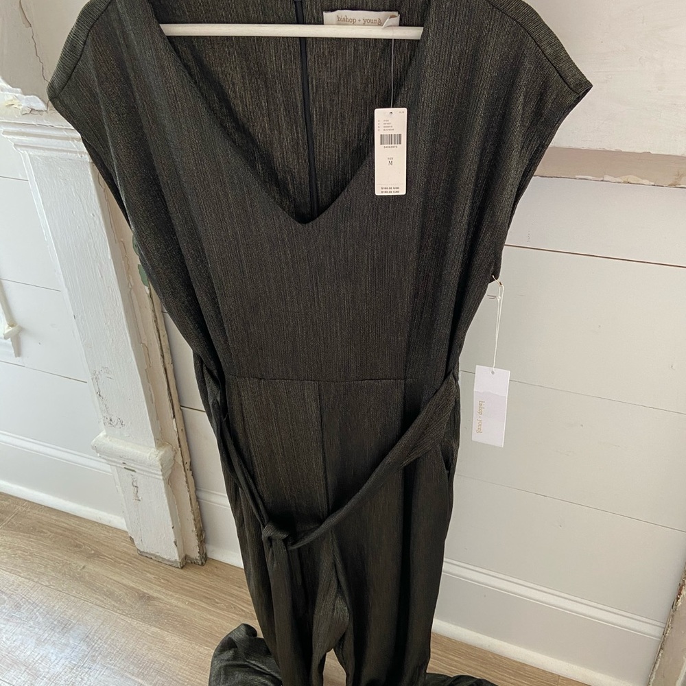 NEW! Pandita Metallic Jumpsuit Anthropologie - Picture 10 of 15